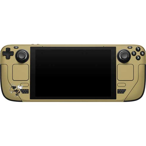 Georgia Institute of Technology GT with Mascot Steam Deck Handheld Gaming Computer Skin